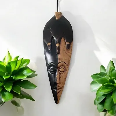 African Handcrafted Tribal Wooden Mask