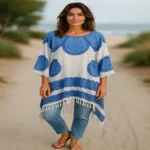 Kaftan Poncho Top - Plus Size